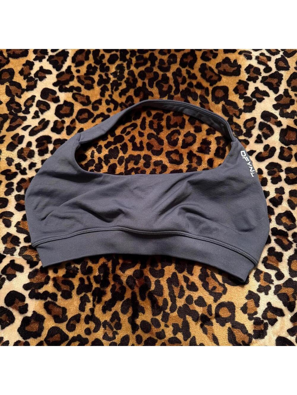 DFYNE Impact Sports Bra in Slate Grey